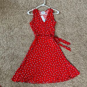 Leota Faux Wrap Dress